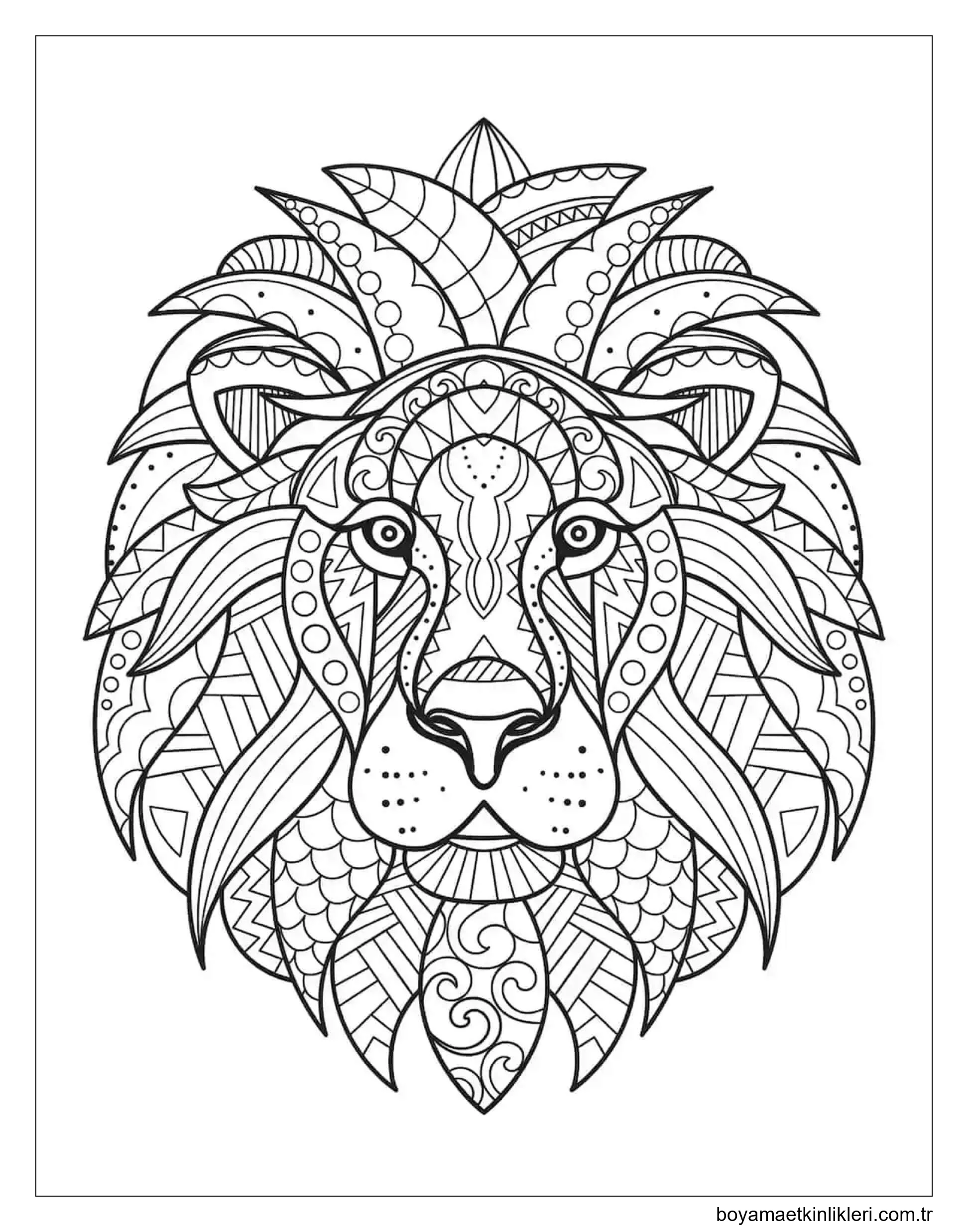 Mandala Aslan Başı