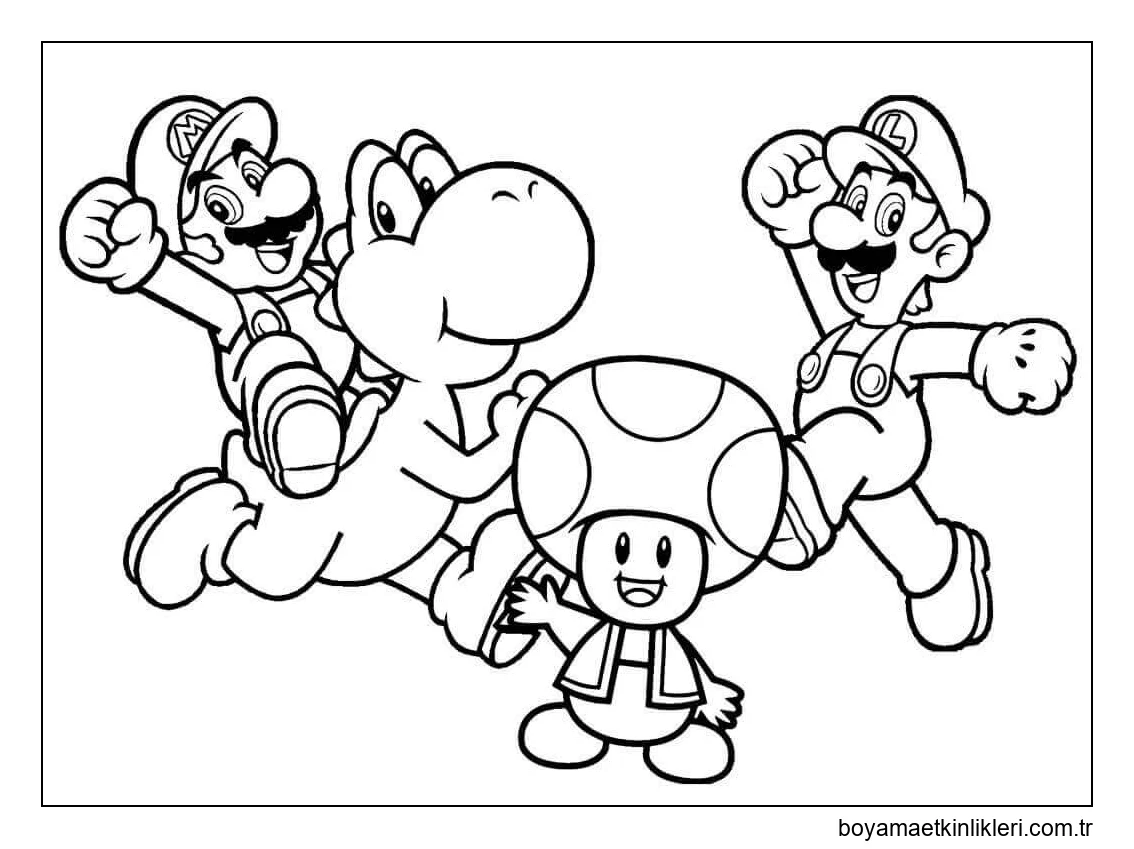 Mario'dan Karakterler