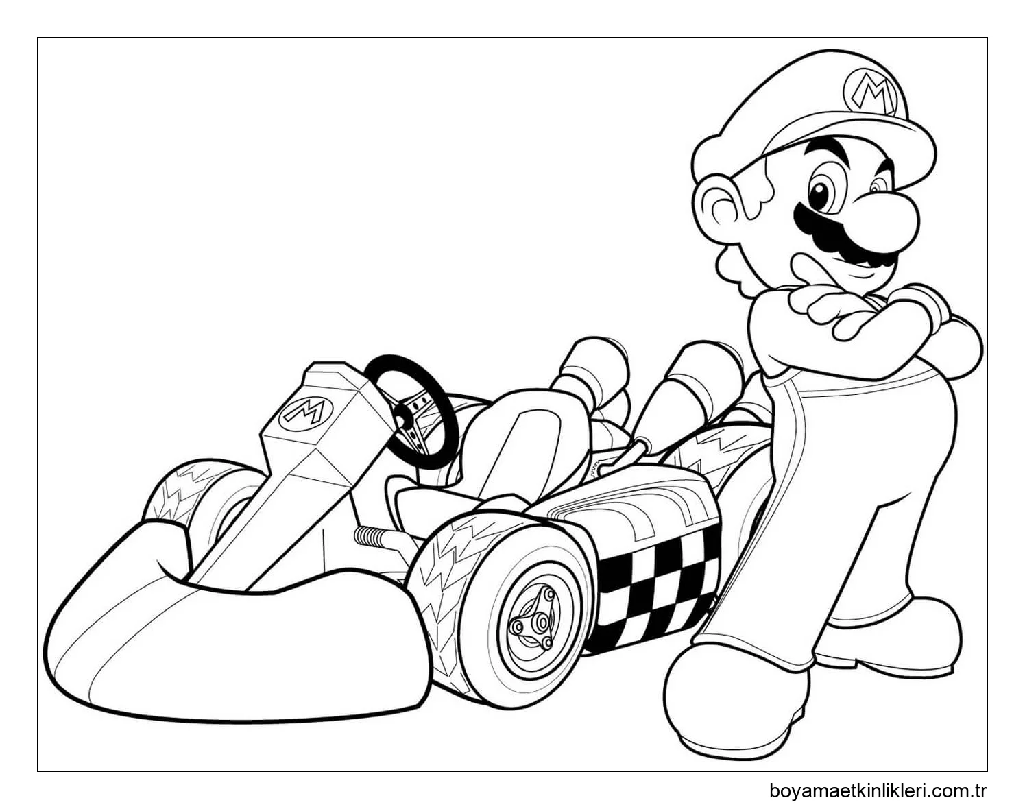Mario Kart Wii'de Mario