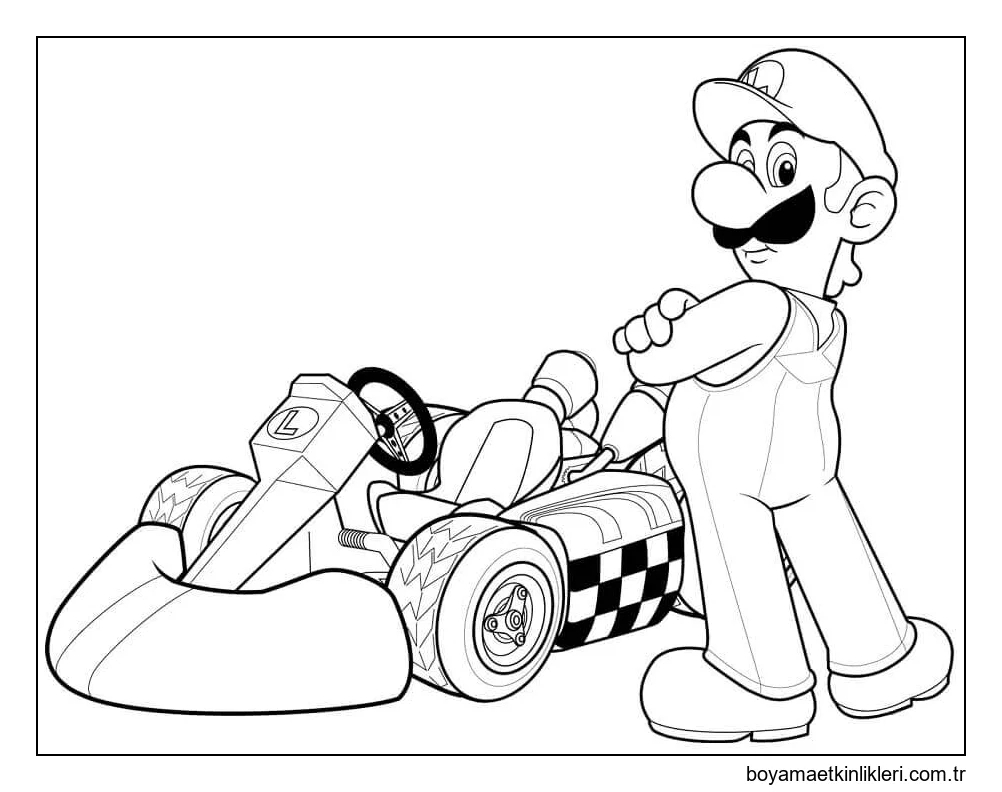 Mario Kart Wii'deki Luigi