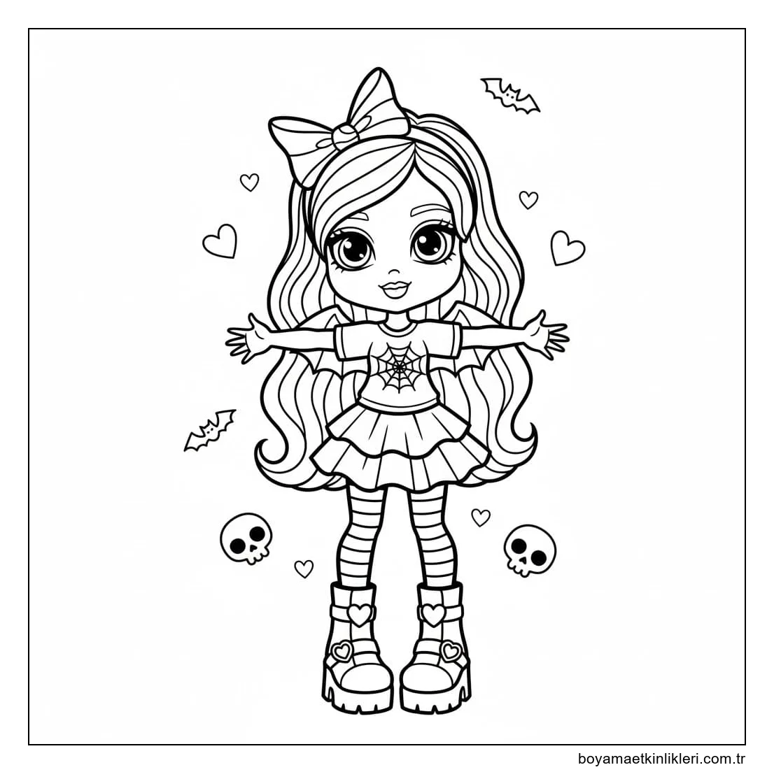 Monster High çocuklar için kolay