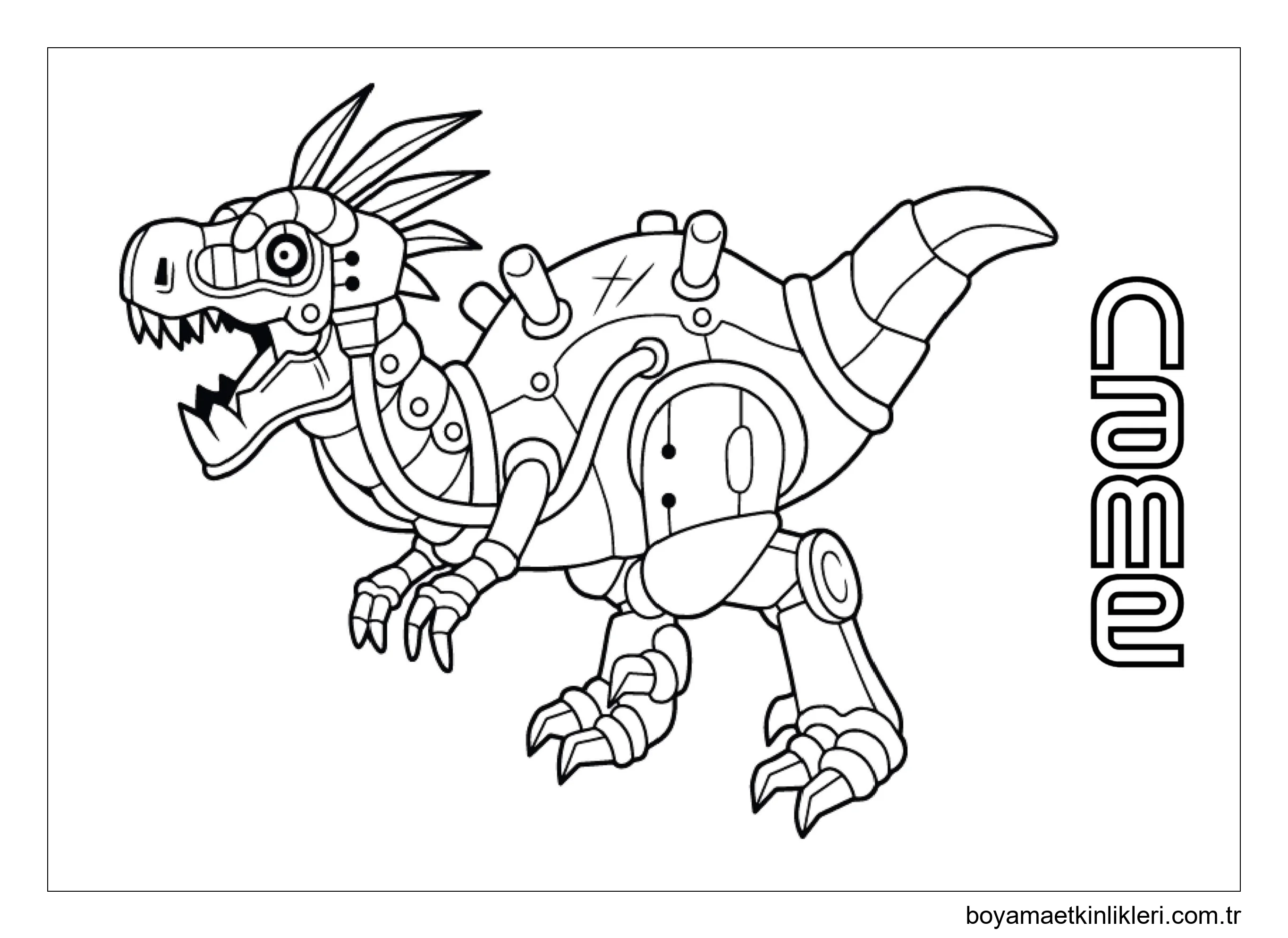 Robot Came Ücretsiz Çizim Kolay