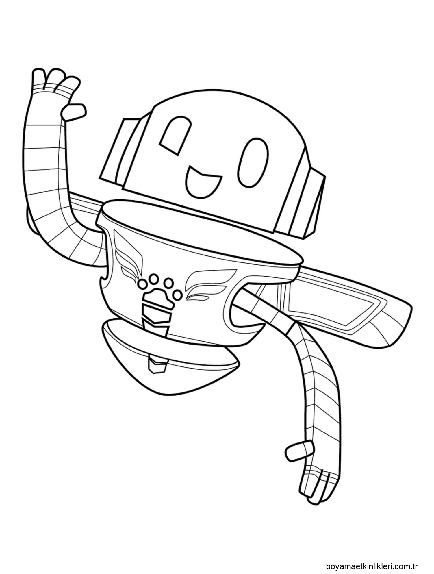 Robot Pijama Maskeleri