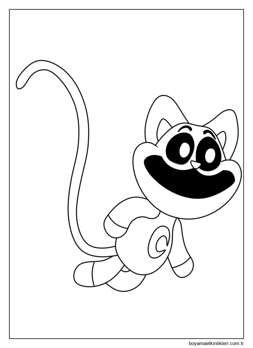 Sevimli Kedi Uykusu Çiz