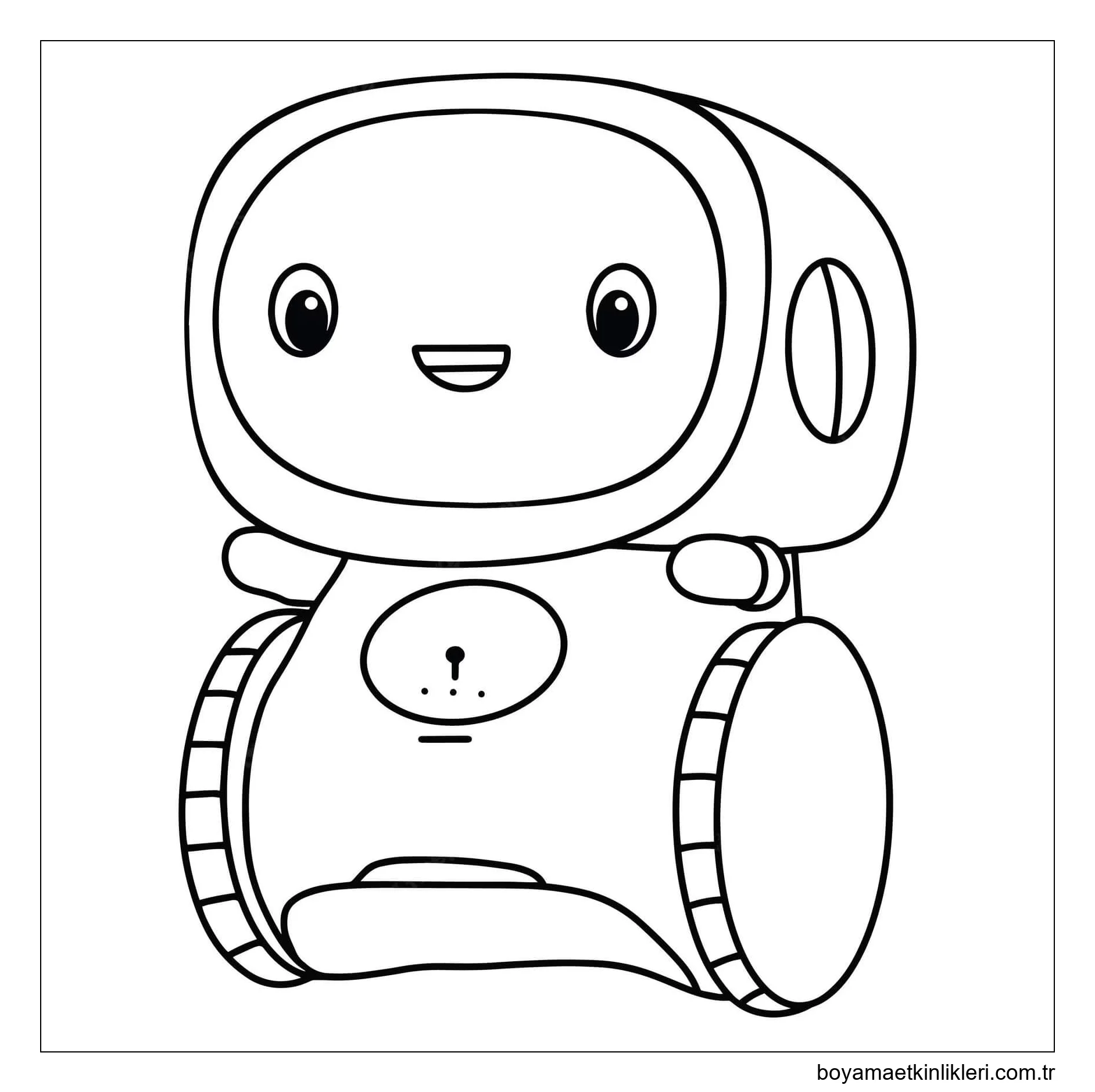 Sevimli Robot Çizmek