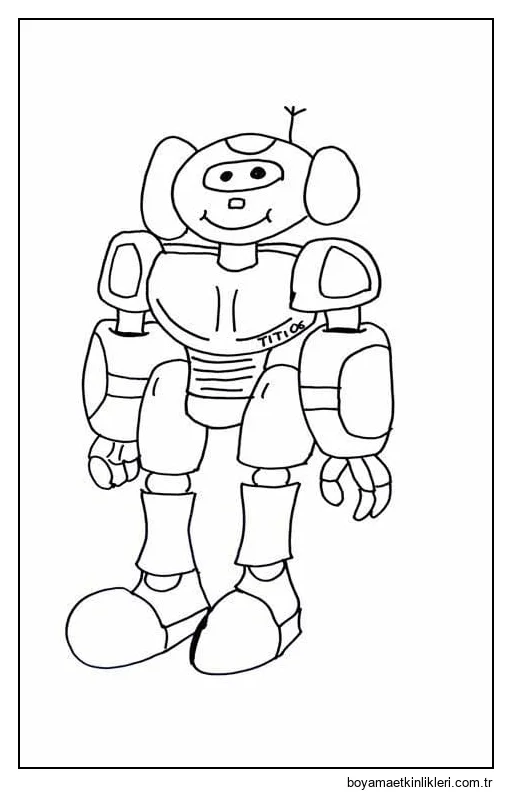 Sevimli Robot Ücretsiz Çekiliş