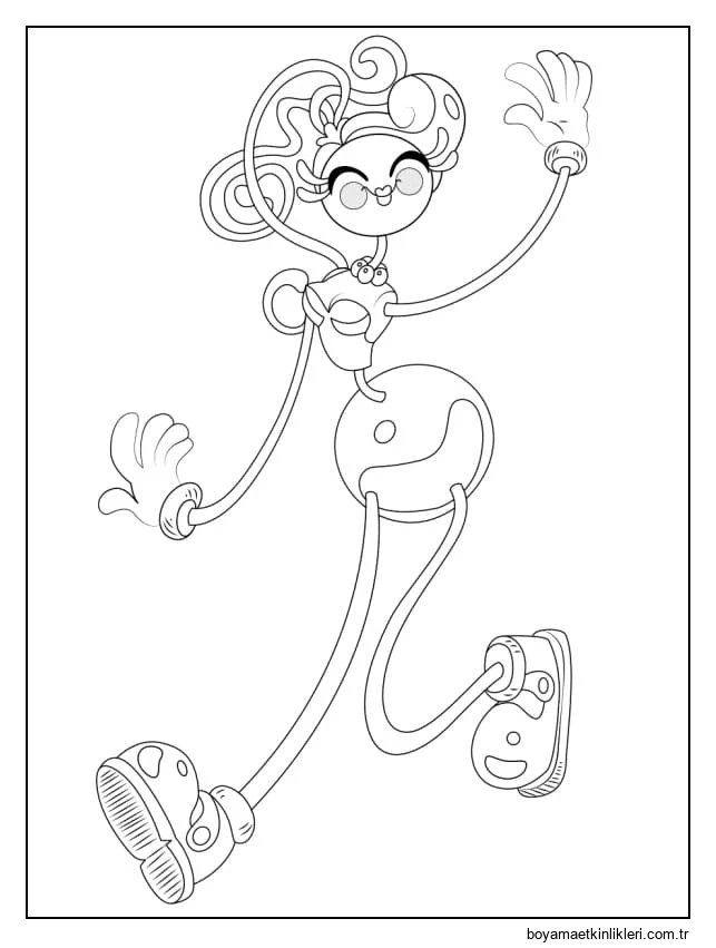 Şirin Anne Uzun Bacakları Çiz