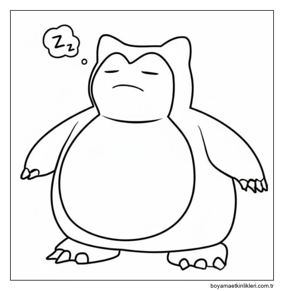 Snorlax görüntüsü