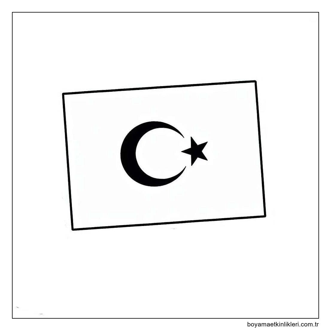 Türk Bayrağı kolay