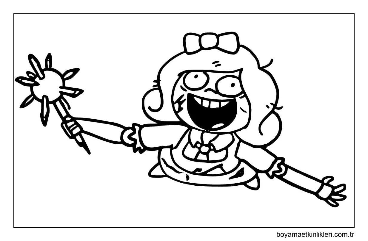 Tüyler ürpertici Bayan Delight'ı çiz