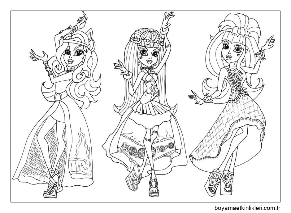 Üç Canavar Yüksek Dansı