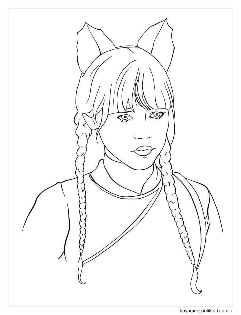 Wednesday Addams cok sevimli