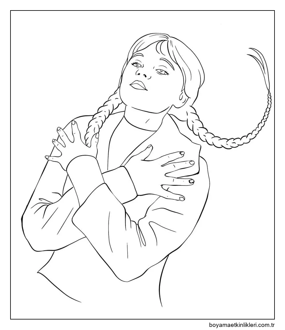 Wednesday Addams Dusuyor