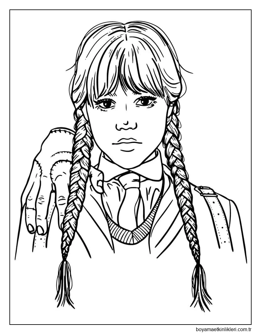 Wednesday Addams ve Bir El