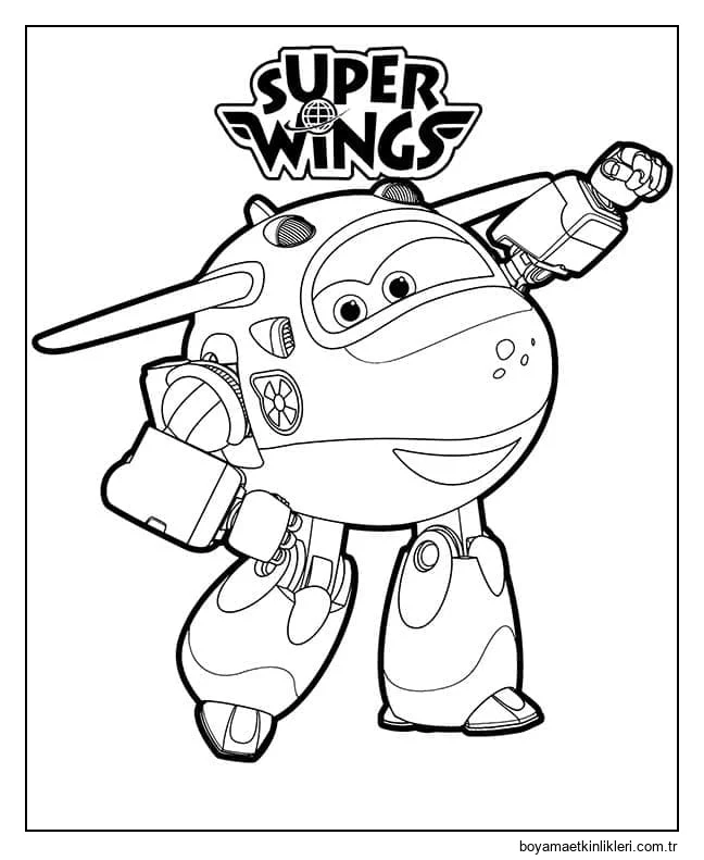 Yazdırılabilir Harika Kanatlar Çocuklar İçin