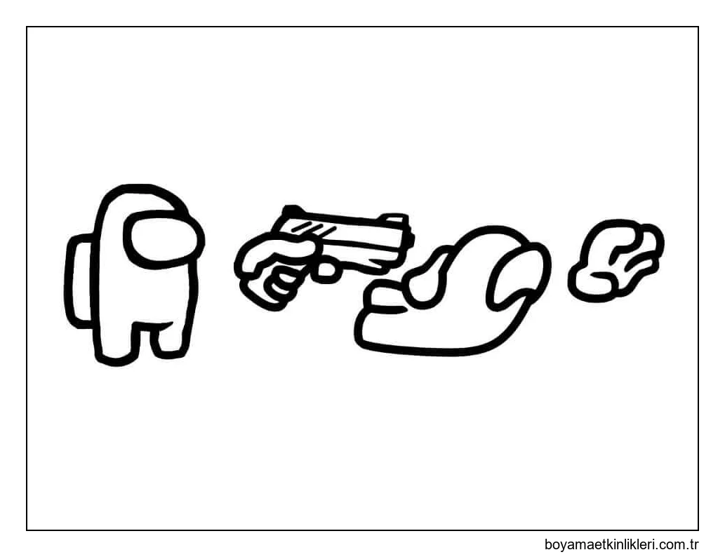 Among Us Silahla Öldürmek