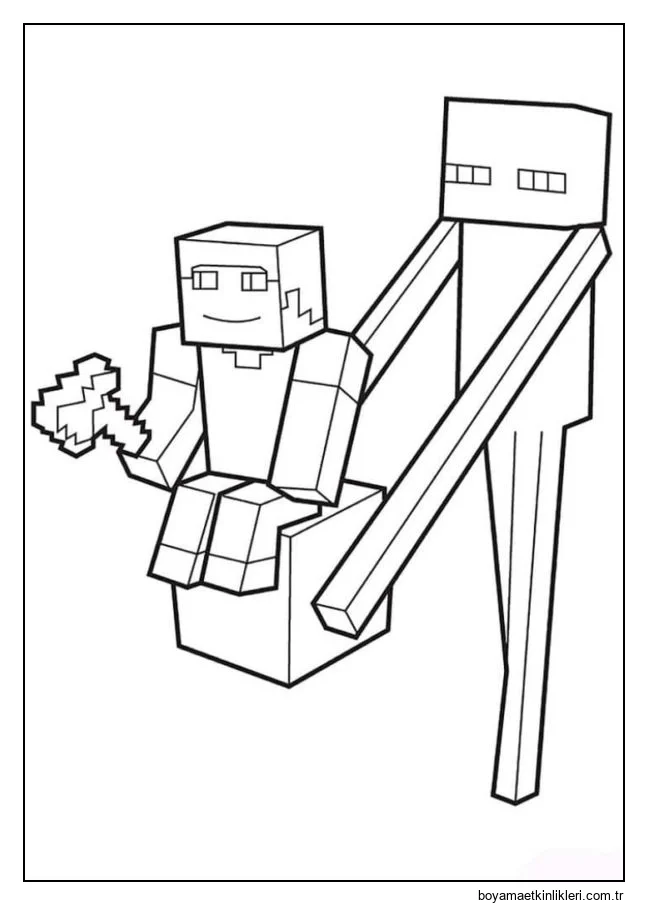 Ana karakter Slender Man ile eğleniyor