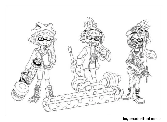 Anya Mon Kalamar Kardeşleriyle