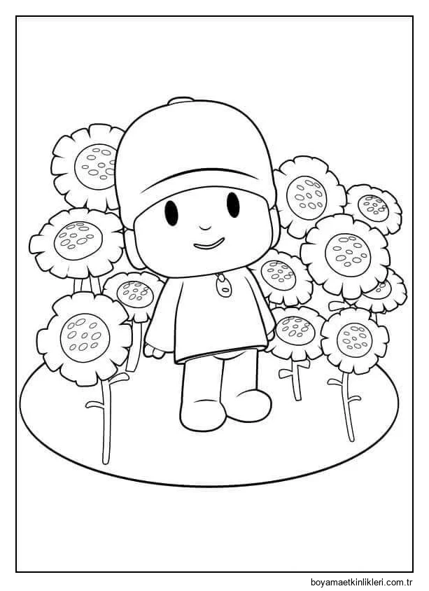 Ayçiçeği ile Pocoyo