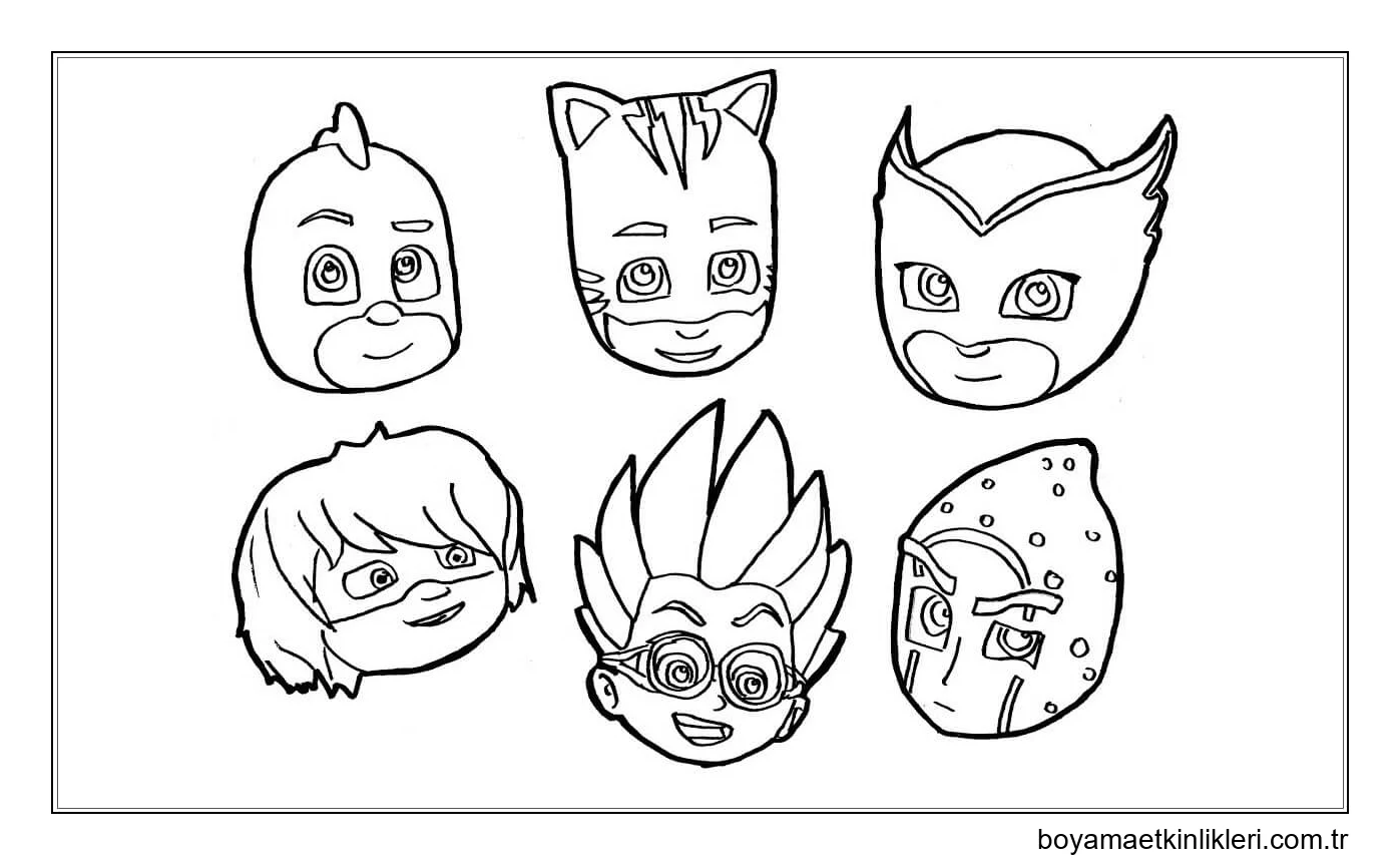 Baş Takım PJ Maskesi