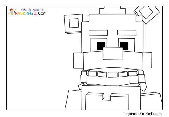 Minecraft Freddy.