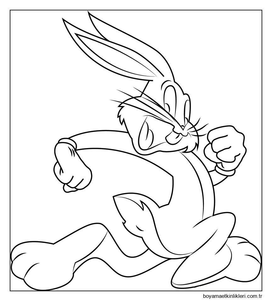 Bugs Bunny Hızlı Koşuyor