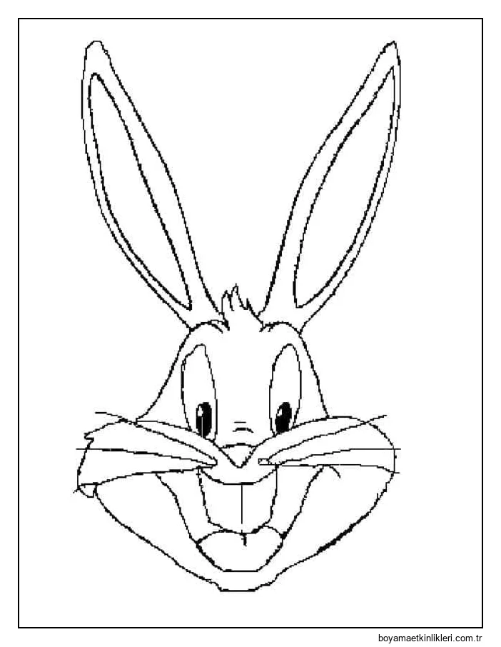 Bugs Bunny'nin mutlu yüzü