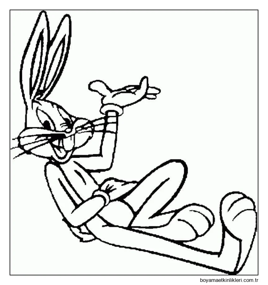 Bugs Bunny ücretsiz yazdırılabilir
