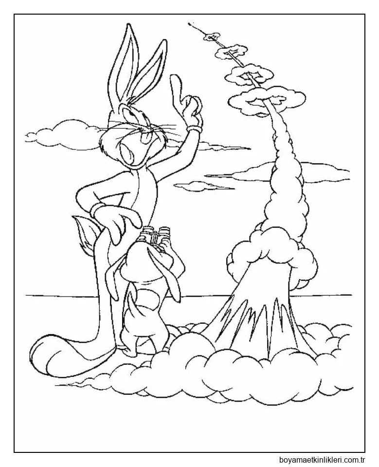 Bugs Bunny ve roket