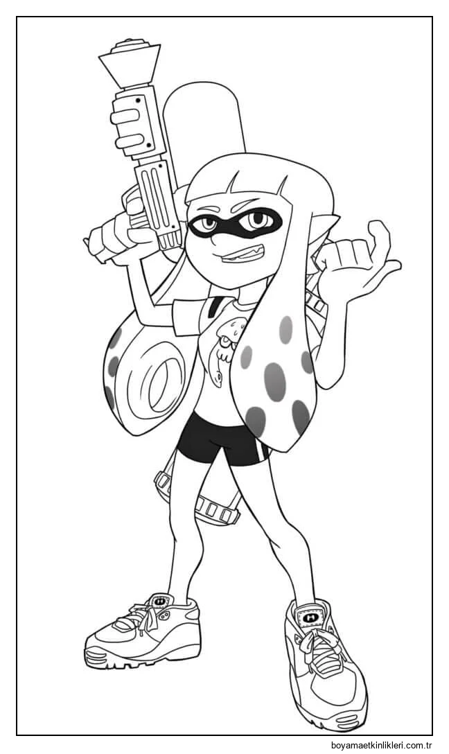 Callie Inkling'lerle Savaşmaya Hazır