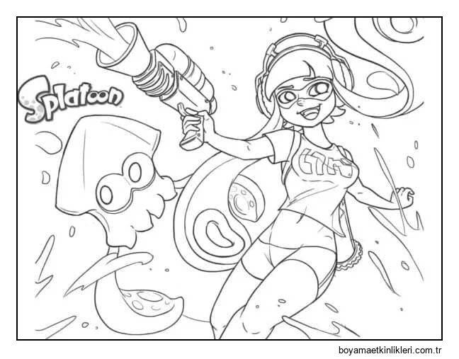 Callie Squid ile Renklerin Dünyasına Daldı