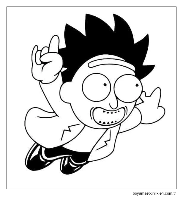 Chibi Rick Sanchez Ücretsiz