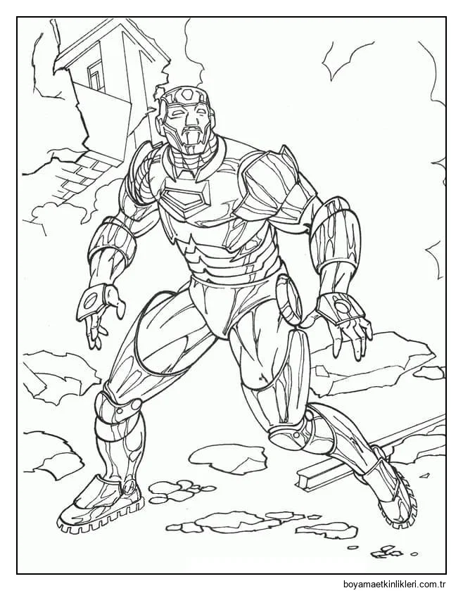 Çizgi Filmden Demir Adam