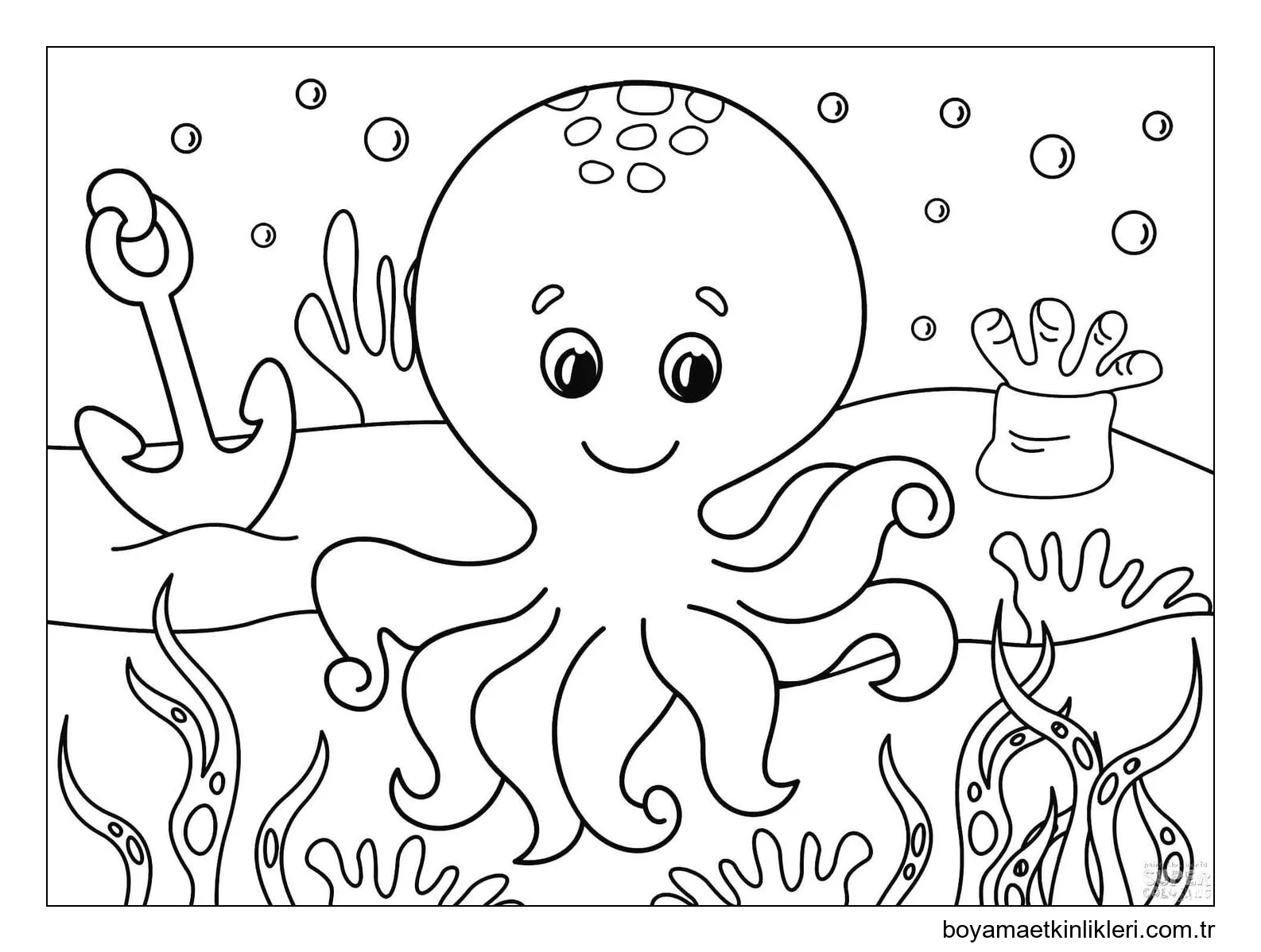 Çizmek Ahtapot ücretsiz