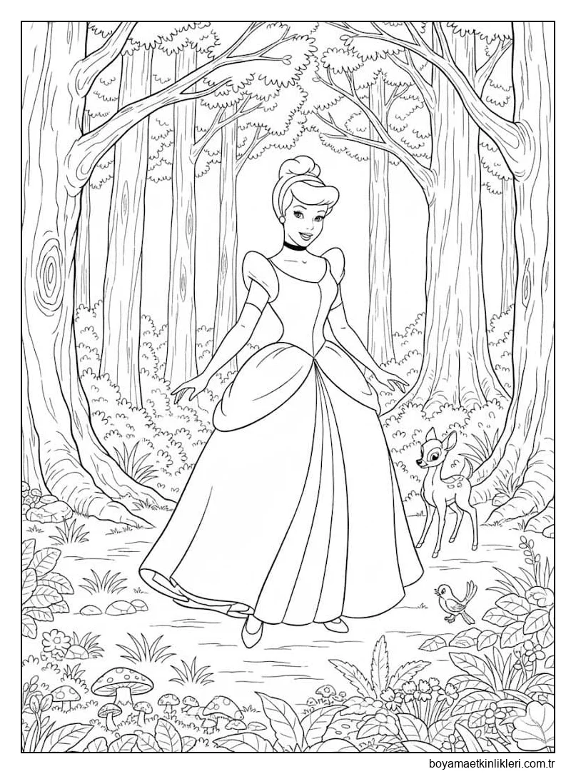 Çizmek Sindirella çocuklar için