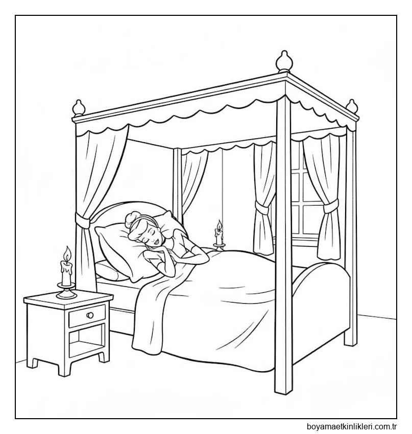 Çizmek Sindirella çocuklar için kolay