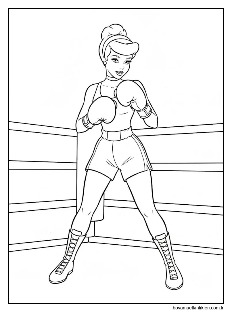 Çizmek Sindirella ücretsiz yazdırılabilir