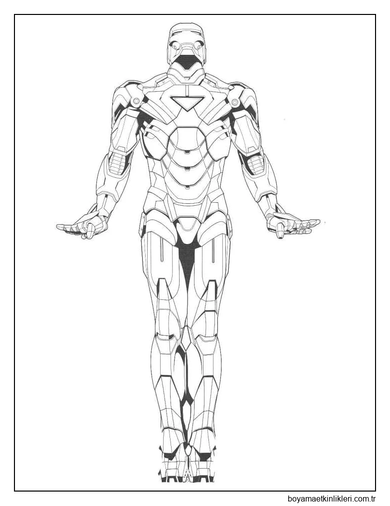 Demir Adam Ücretsiz Yazdırılabilir