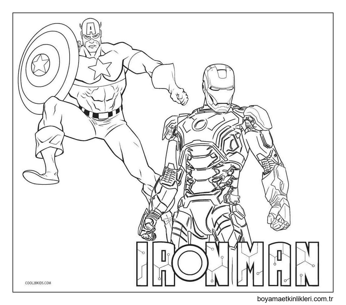 Demir Adam ve Kaptan Amerika