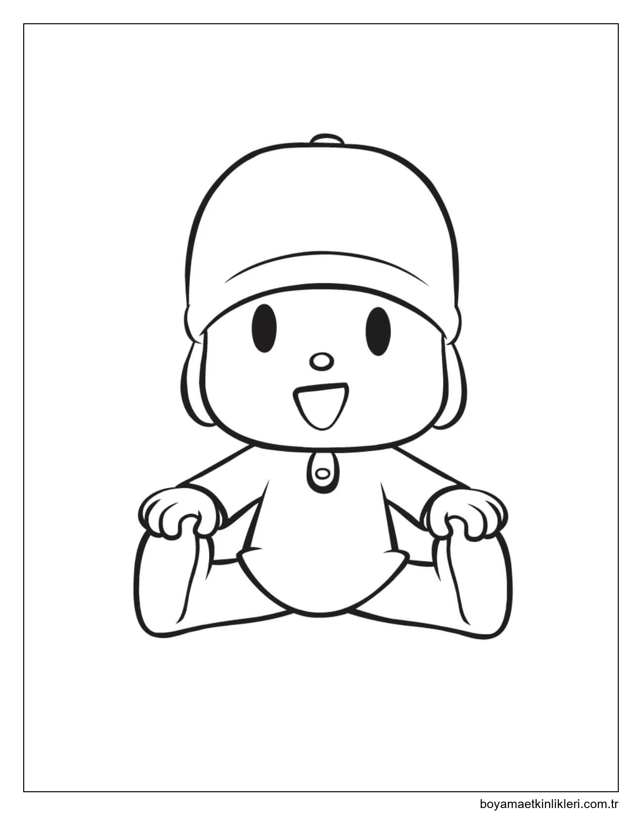 Eğlenceli Pocoyo Oturma