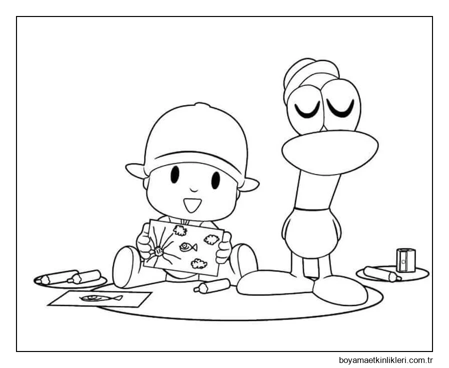 Eğlenceli Pocoyo ve Pato