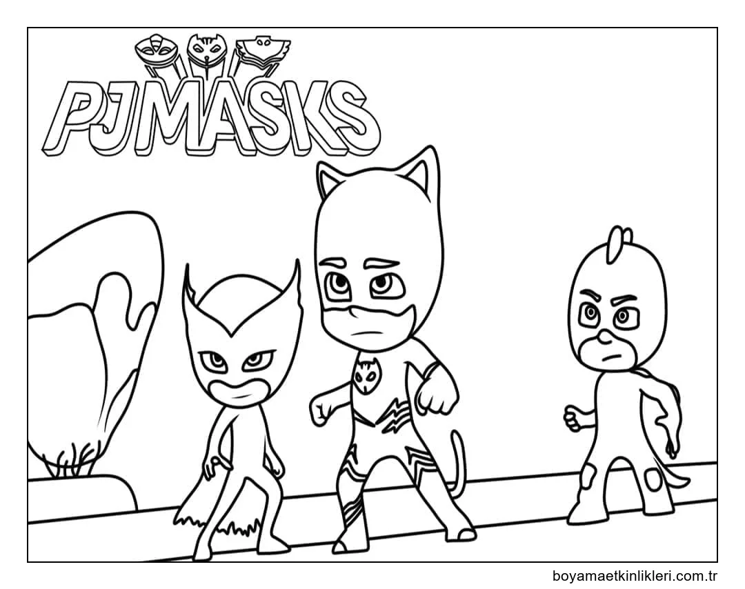 Endişeli pijama maskesi