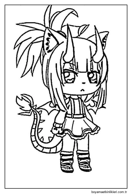 Gacha Life şeytan kız