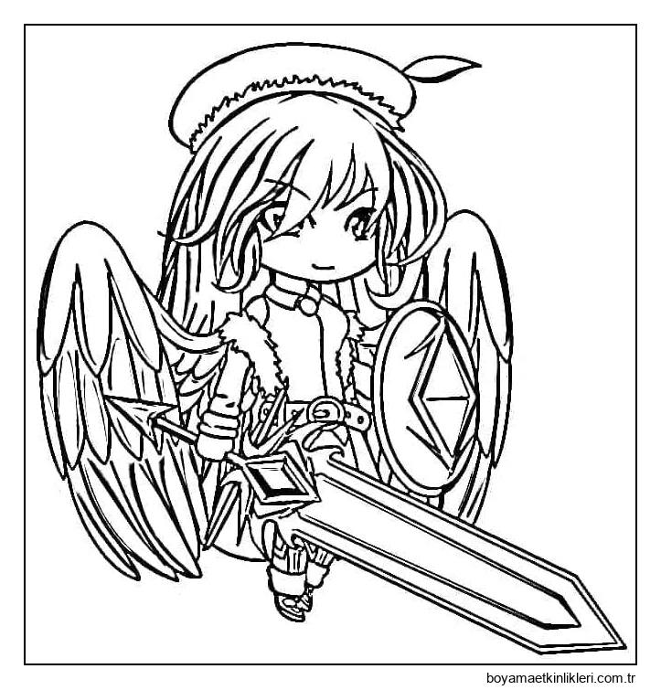 Gacha Life'taki havalı melek