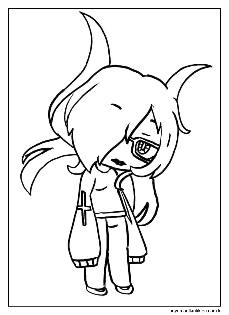 Gacha Life'tan havalı kız