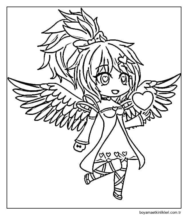 Gacha Life'tan sevimli aşk tanrısı