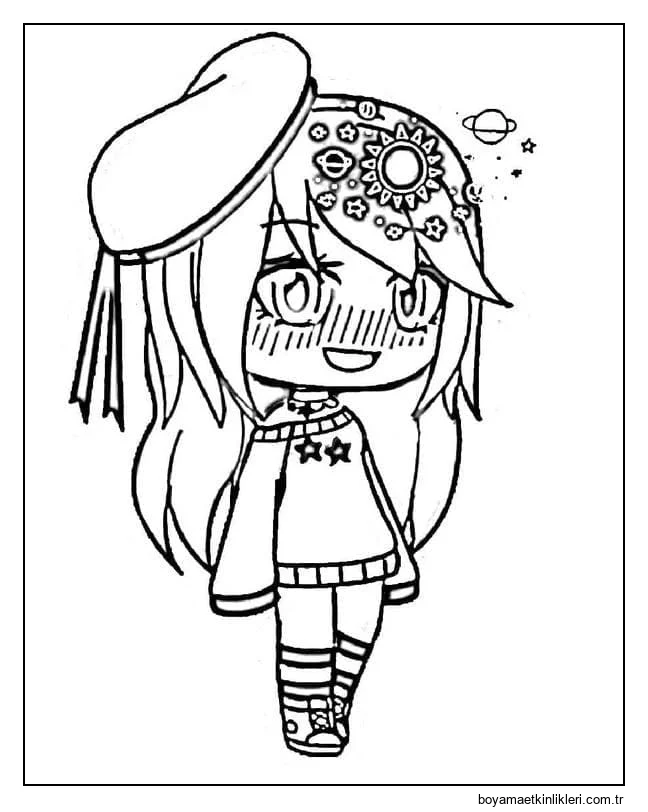 Gacha Life utangaç kızı