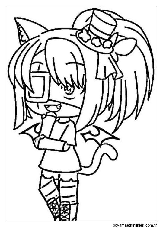 Gacha Life yarasa kız