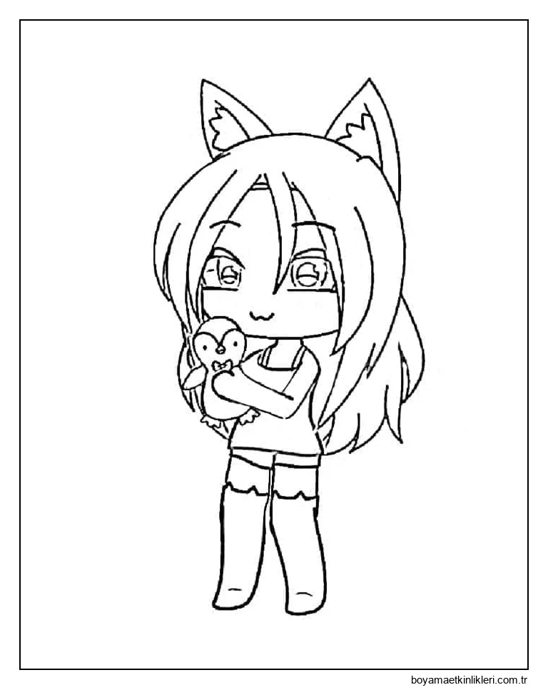 Gacha Life yazdırılabilir