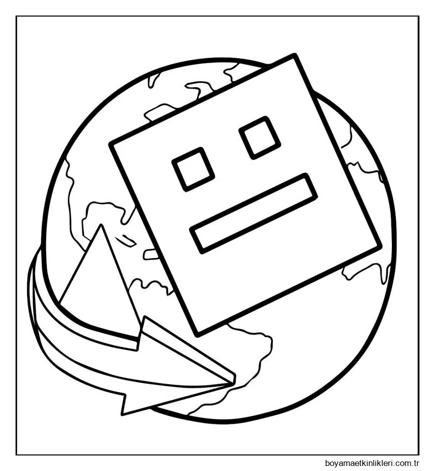 Geometry Dash çocuklar basit Görüntü